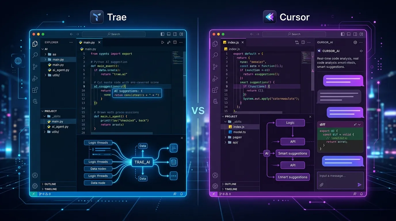 「Trae」とCursorの徹底比較から探る次世代の選択